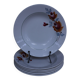 Set of 6 St Amand 7017 deep plates