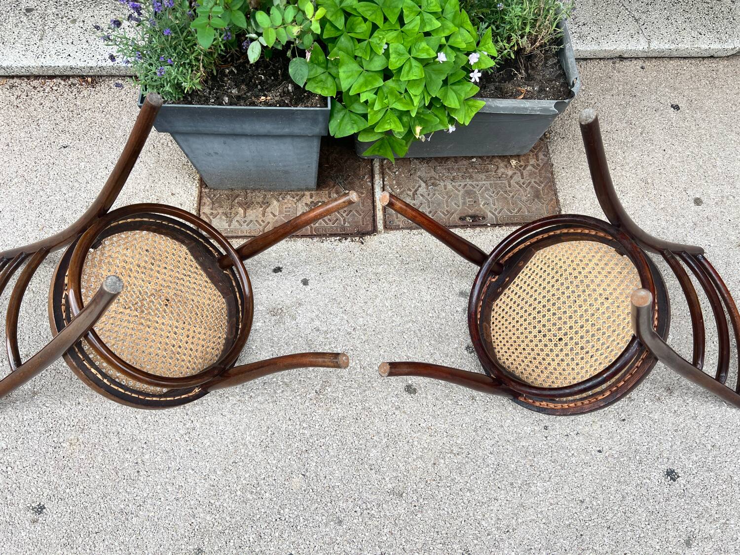 GEBRUDER THONET chairs model 17 late 19th century