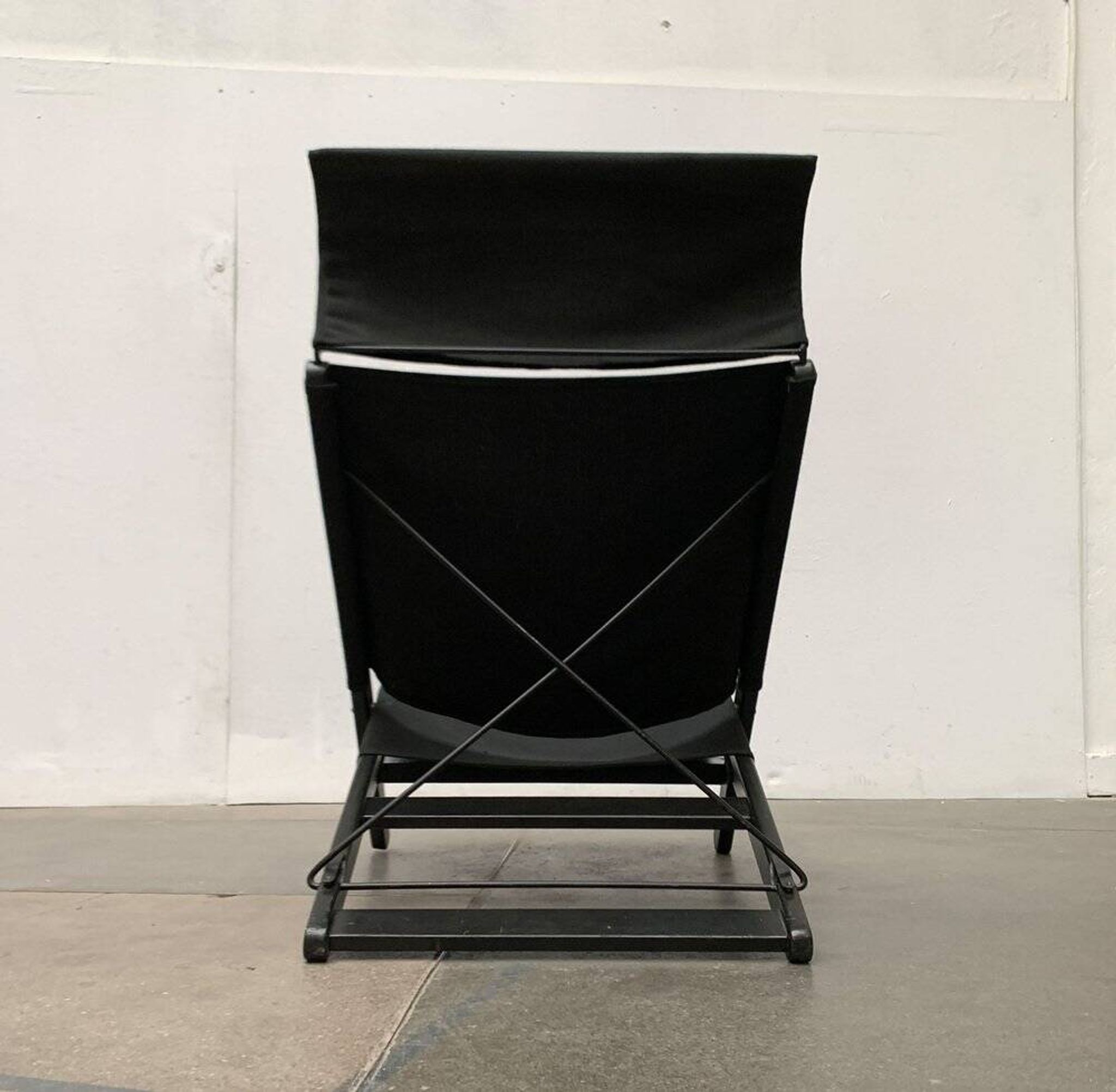 Set of minimalist postmodern folding chairs model Hestra by Tord Björklund for Ikea, 1980s.