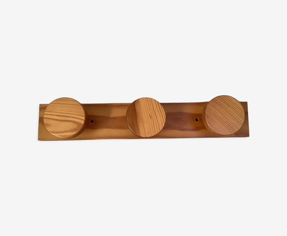 Scandinavian pine coat rack