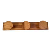 Scandinavian pine coat rack