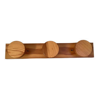 Scandinavian pine coat rack