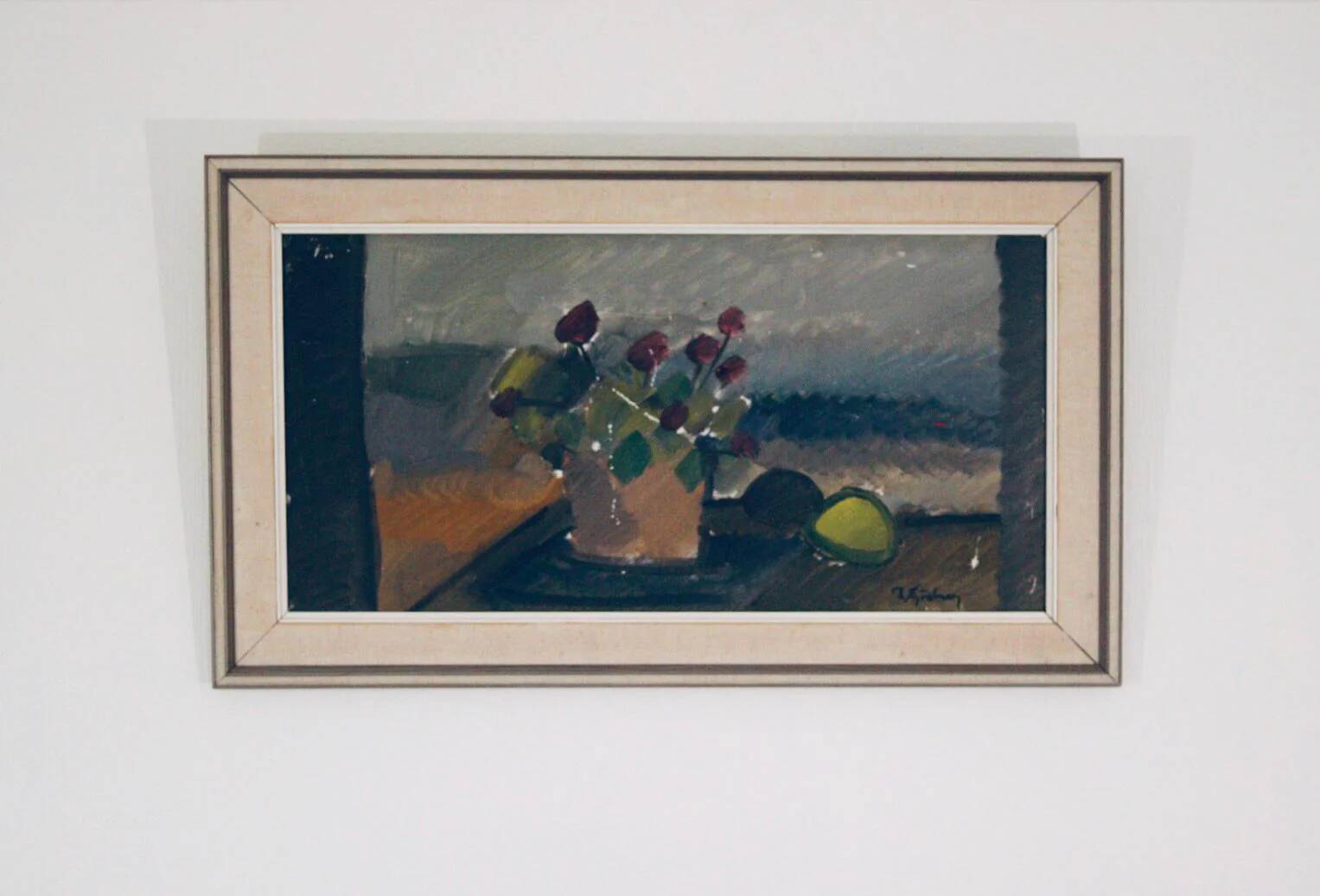 « Motif floral » par B. Sjööberg