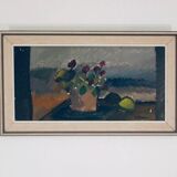 « Motif floral » par B. Sjööberg