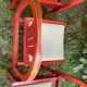 4 chaises bois rouge Baumann Argos
