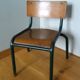 Chaise d’école enfant