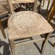 Lot of 15 bistro chairs vintage wood café mismatched