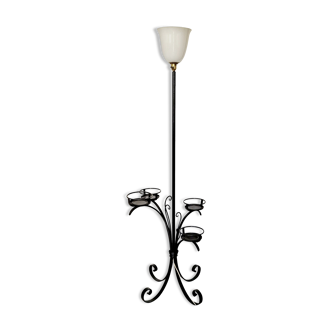 1950s metal floor lamp