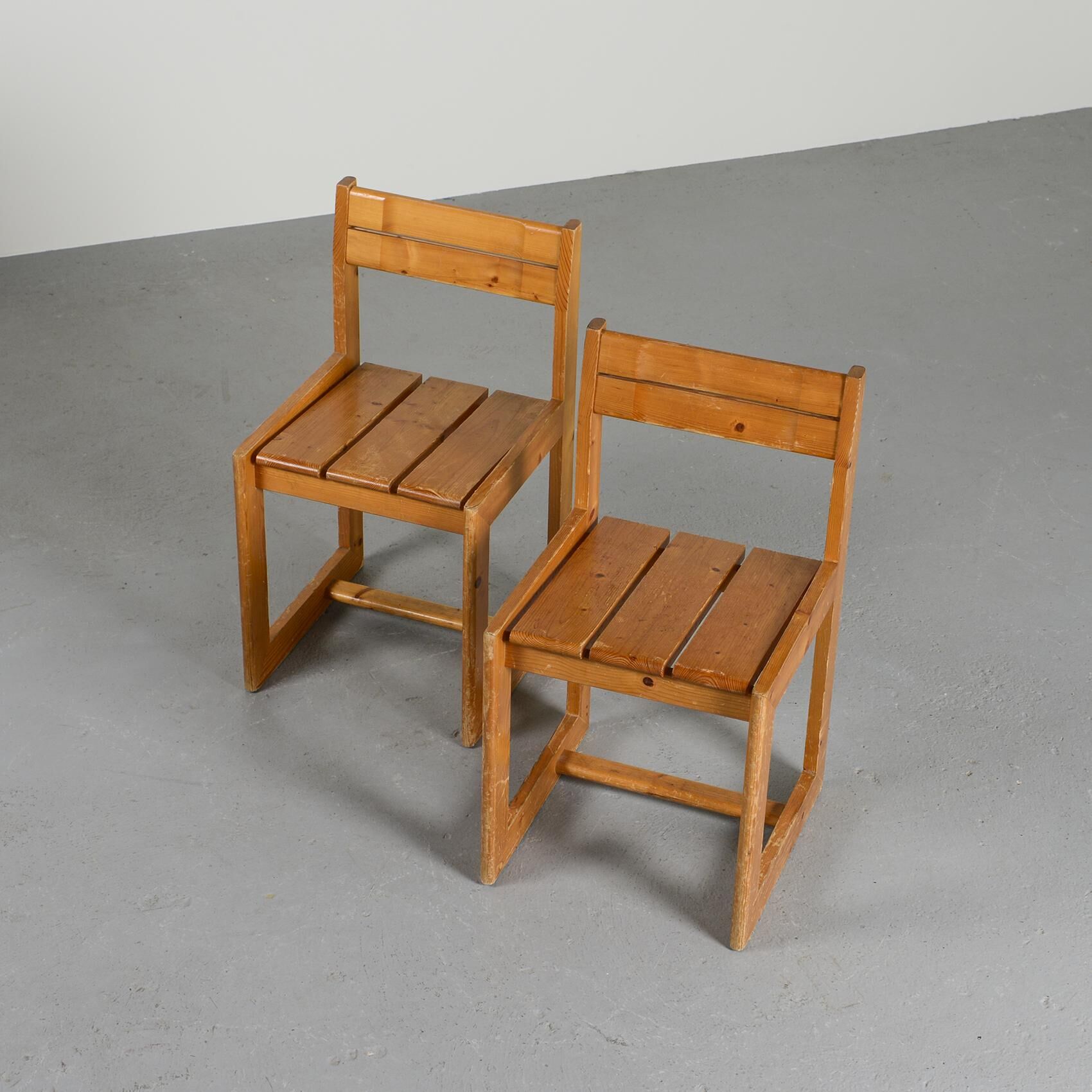 Pair of chairs by André Sornay, circa 1965