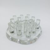 Vintage glass trivet