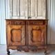 Rustic Louis XV style buffet