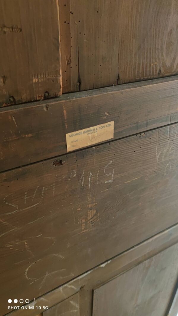 Bureau bibliothèque en acajou époque Victorienne vers 1820