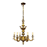 Mazarin chandelier. Solid bronze.