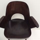 4 chaises Oswald Haerdtl pour Ton, Tchécoslovaquie