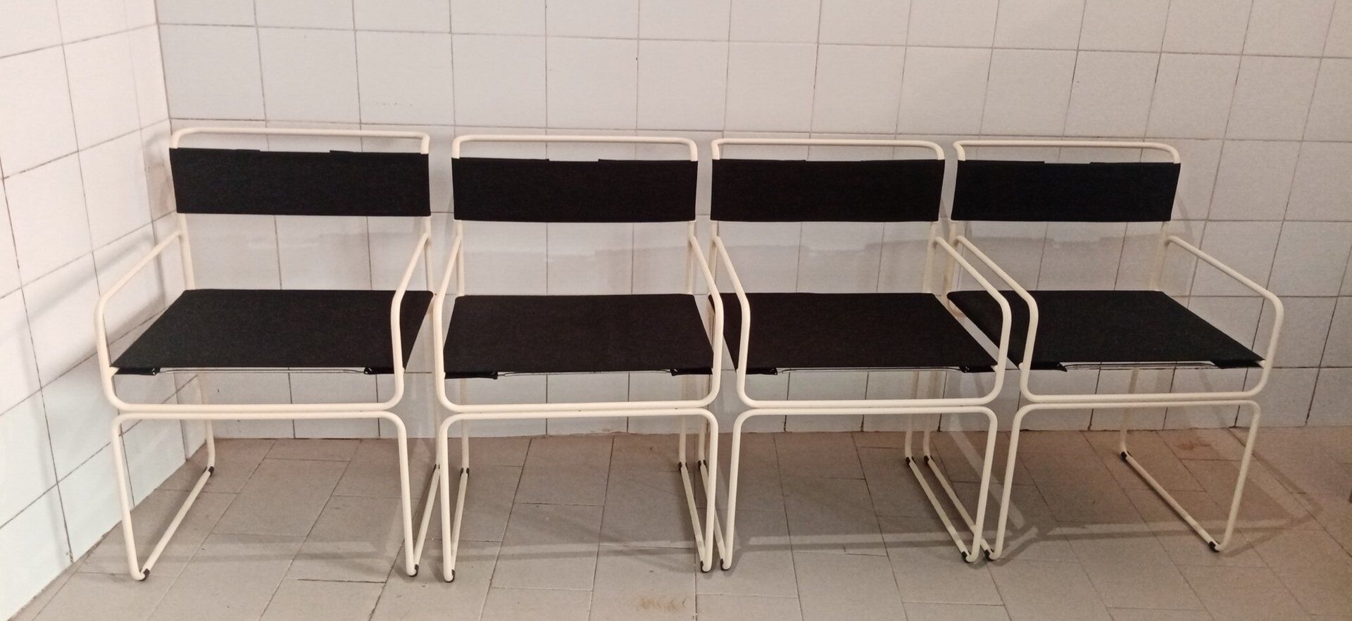 Chaises Minny par Giovanni Carini pour Planula, années 1970, ensemble de 4