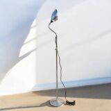 Vintage industrial flexible floor lamp "ki-e-clair" 1950
