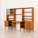 Free standing wall unit with a desk by bertil fridhagen, sweden, 1960s