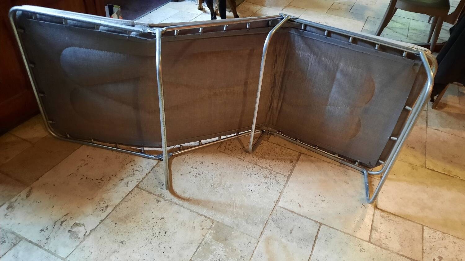 Vintage floral camping folder