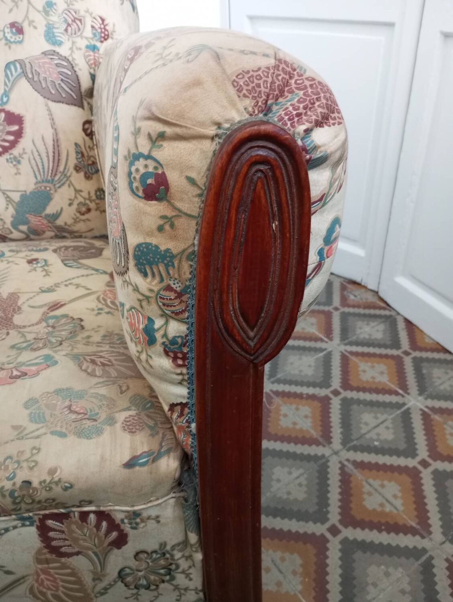 Pair of art deco armchairs