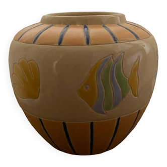 Vase mer poissons