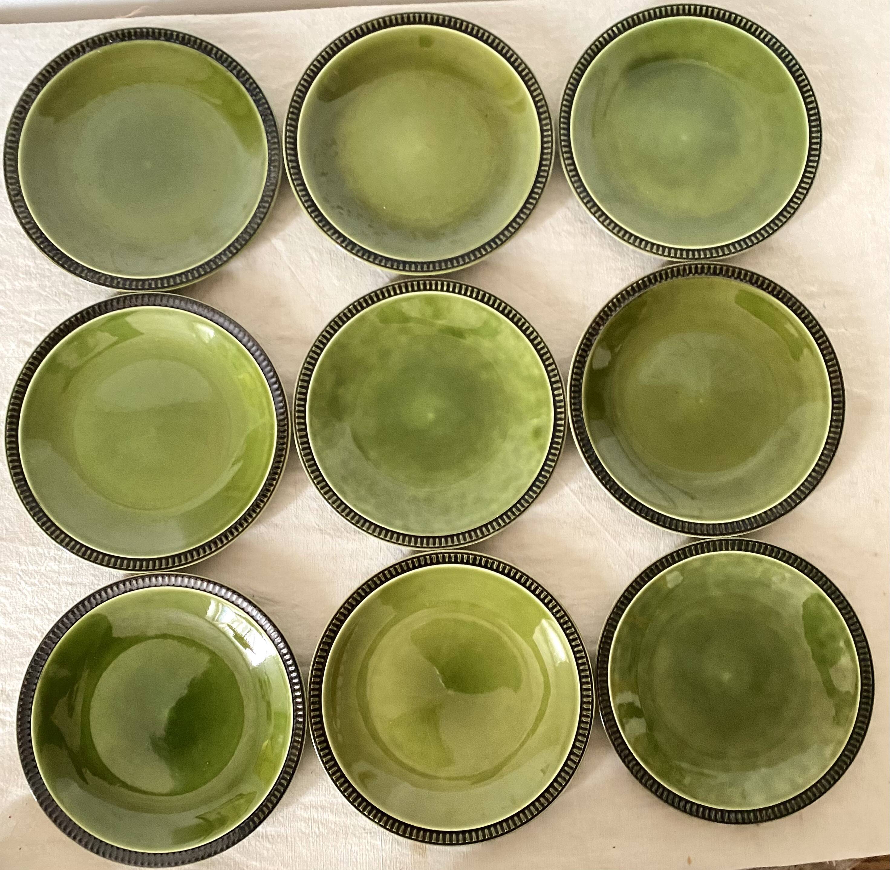Assiettes vintage Boch Belgium