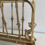 Brass magazine holder