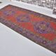 Red & Blue Turkish Wool Rug sku 1207