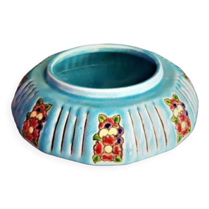 Vase en émail, Émaux - longwy