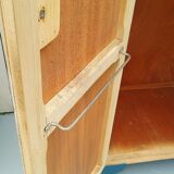 English wardrobe boarding art deco