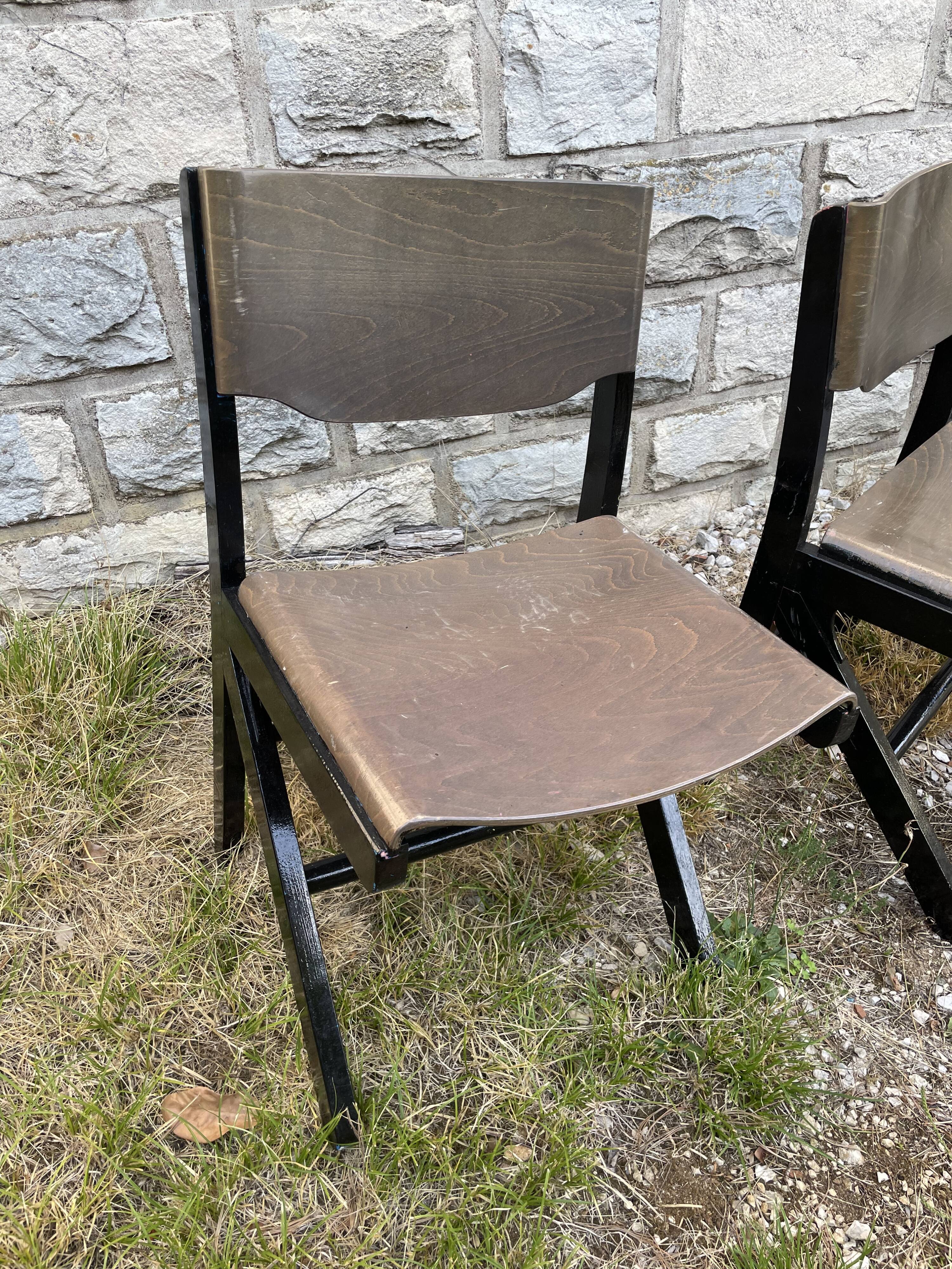 Set of 6 Chairs Baumann model Koka