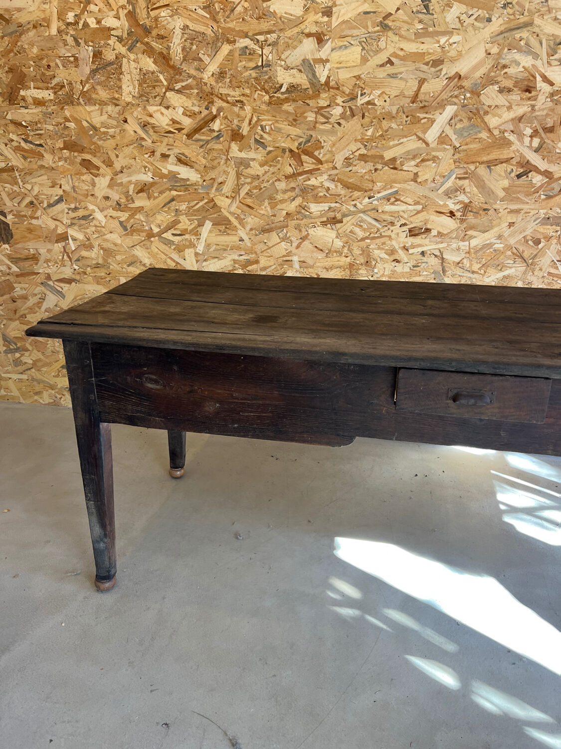 19th-century Breton farmhouse table