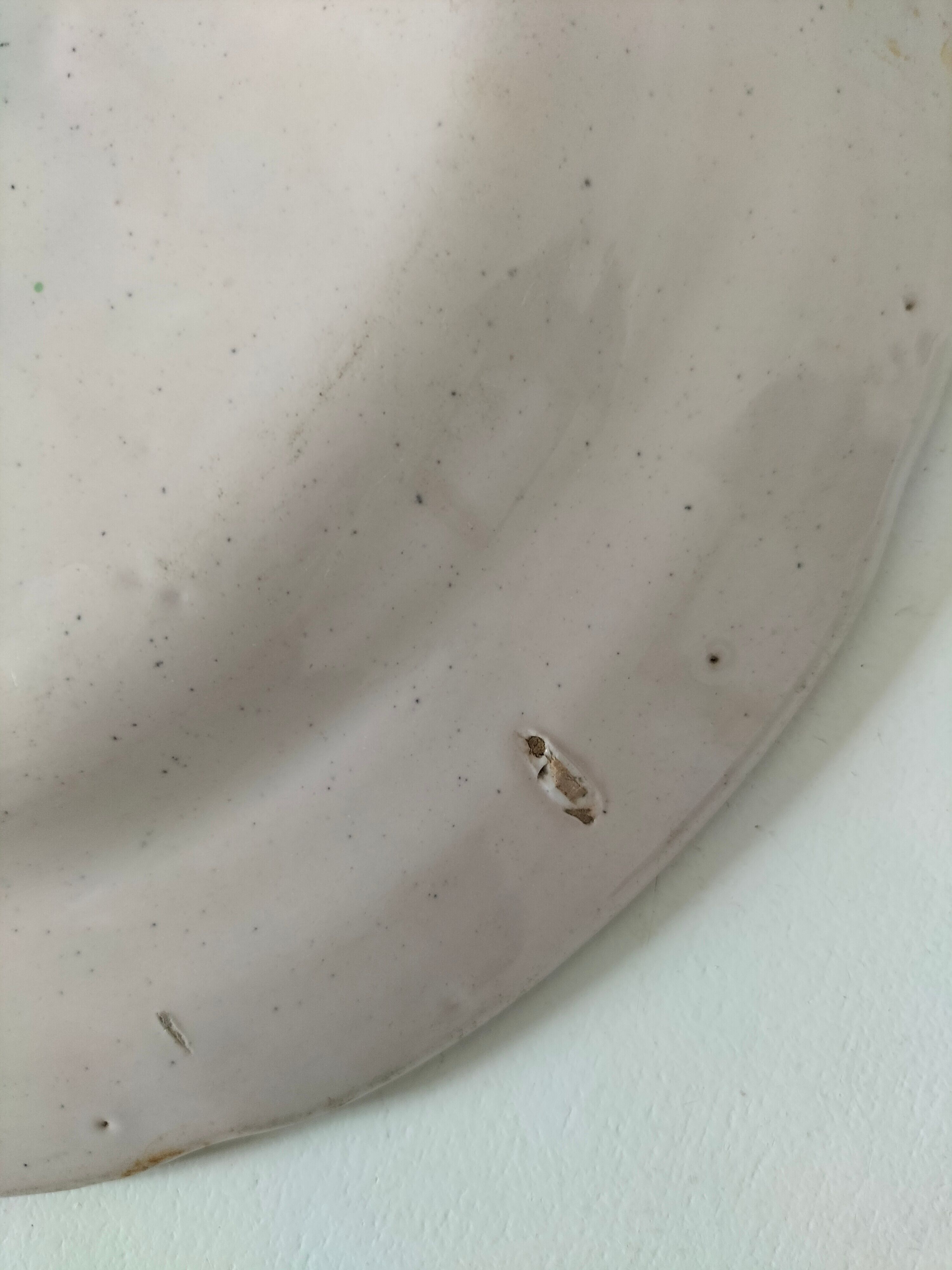 Earthenware plate from the East – attributed to Islettes, 19th century
