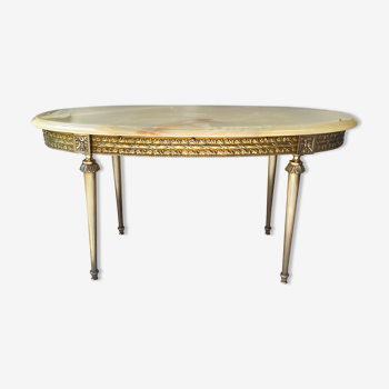 Table basse en marbre et bronze style Néoclassique