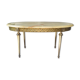 Marble and bronze coffee table Neoclassical style