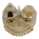 Antique pepper and mustard shaker