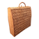 Wicker storage box