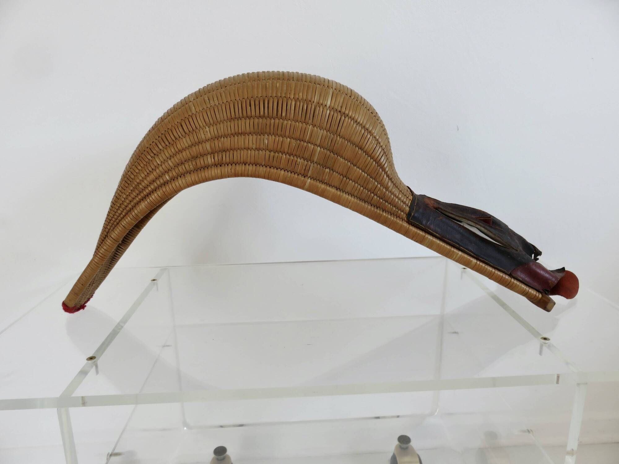 Old chistera, large glove, 64cm, Basque Country, jai alai, cesta punta
