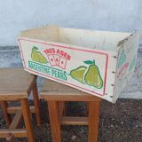 Argentine advertising wooden box