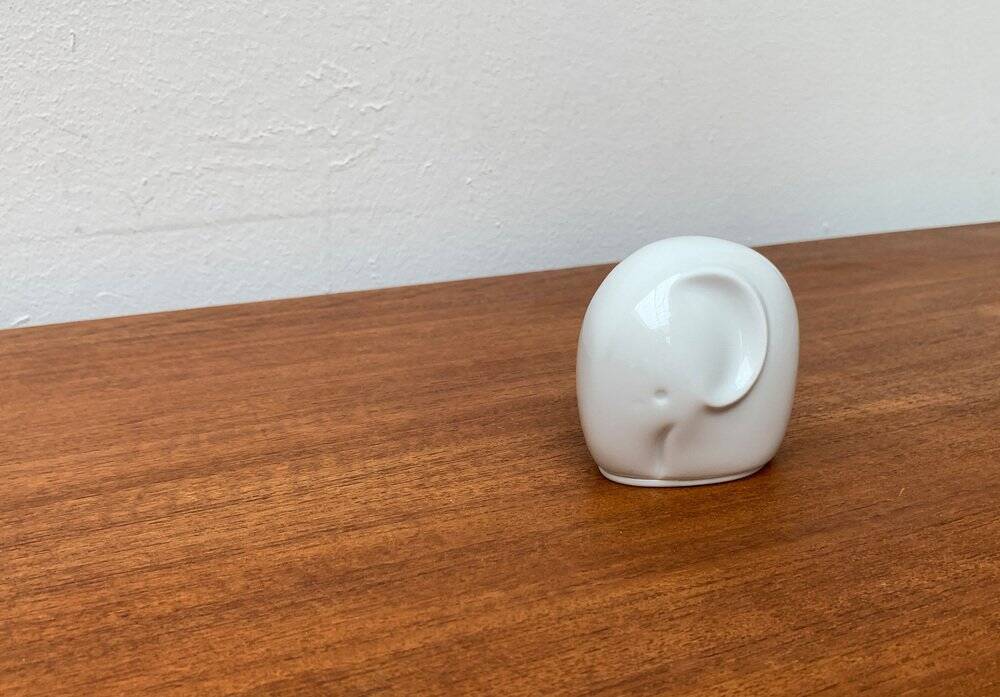 Vintage secret box elephant in German porcelain from Arzberg