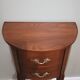 Bedside table or half-moon side furniture Louis XV style