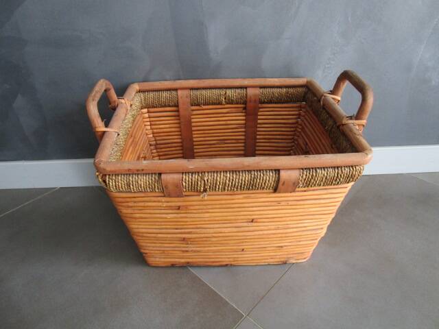 Old wicker basket