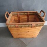 Old wicker basket