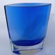 Vase en verre vintage Murano Sommerso 1970