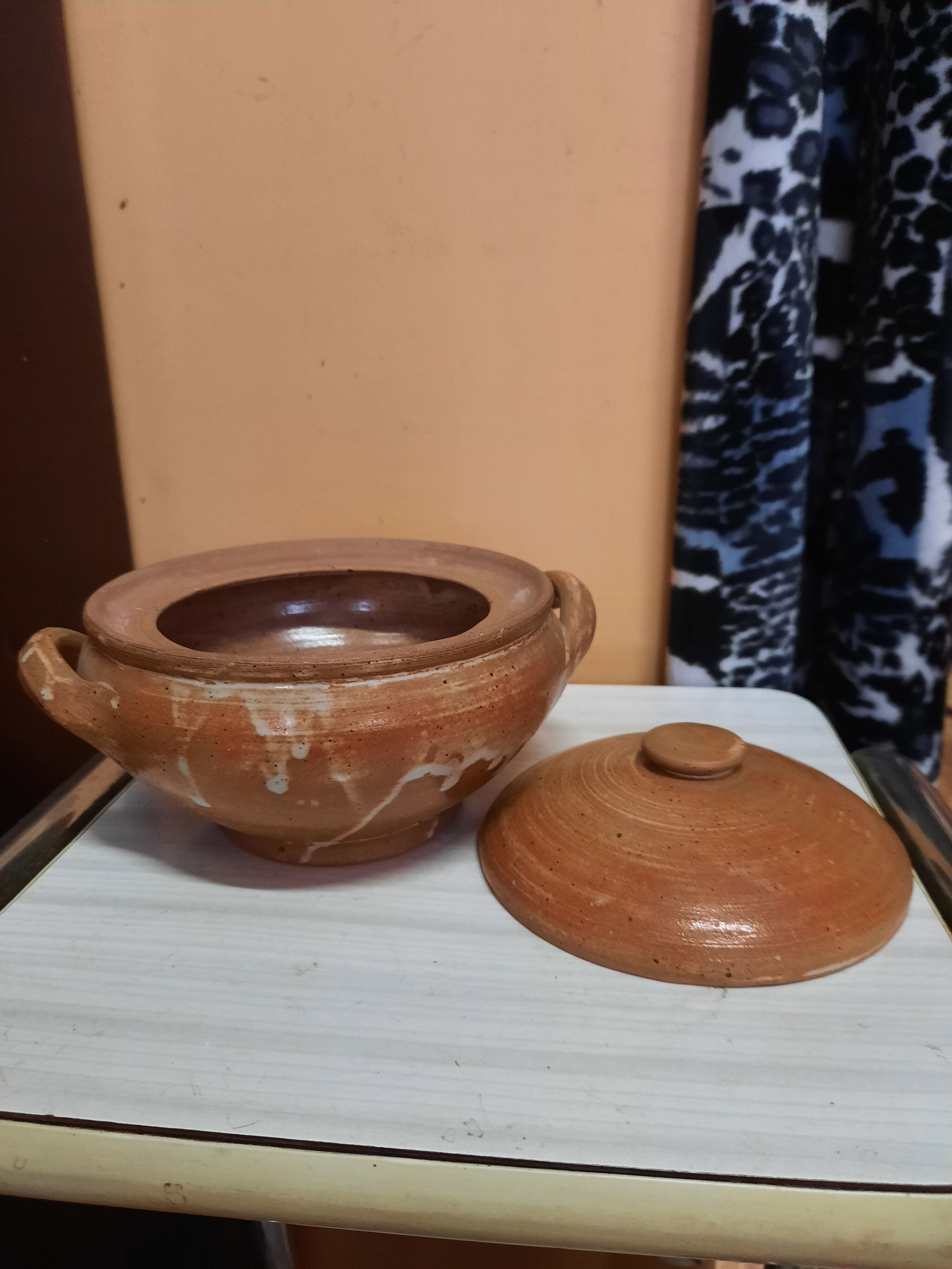 Vintage stoneware pot