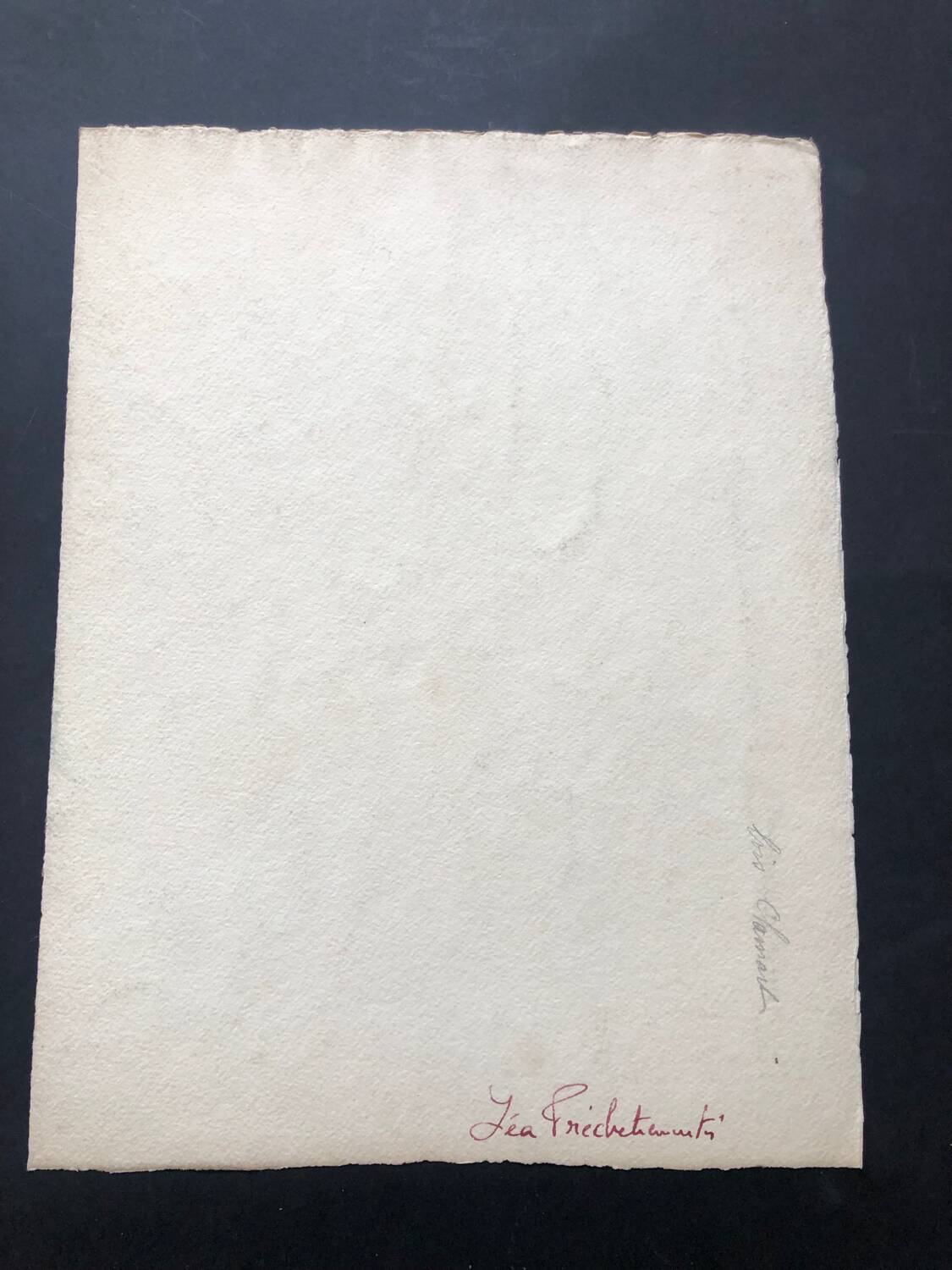 Landscape drawing Bois Clamart