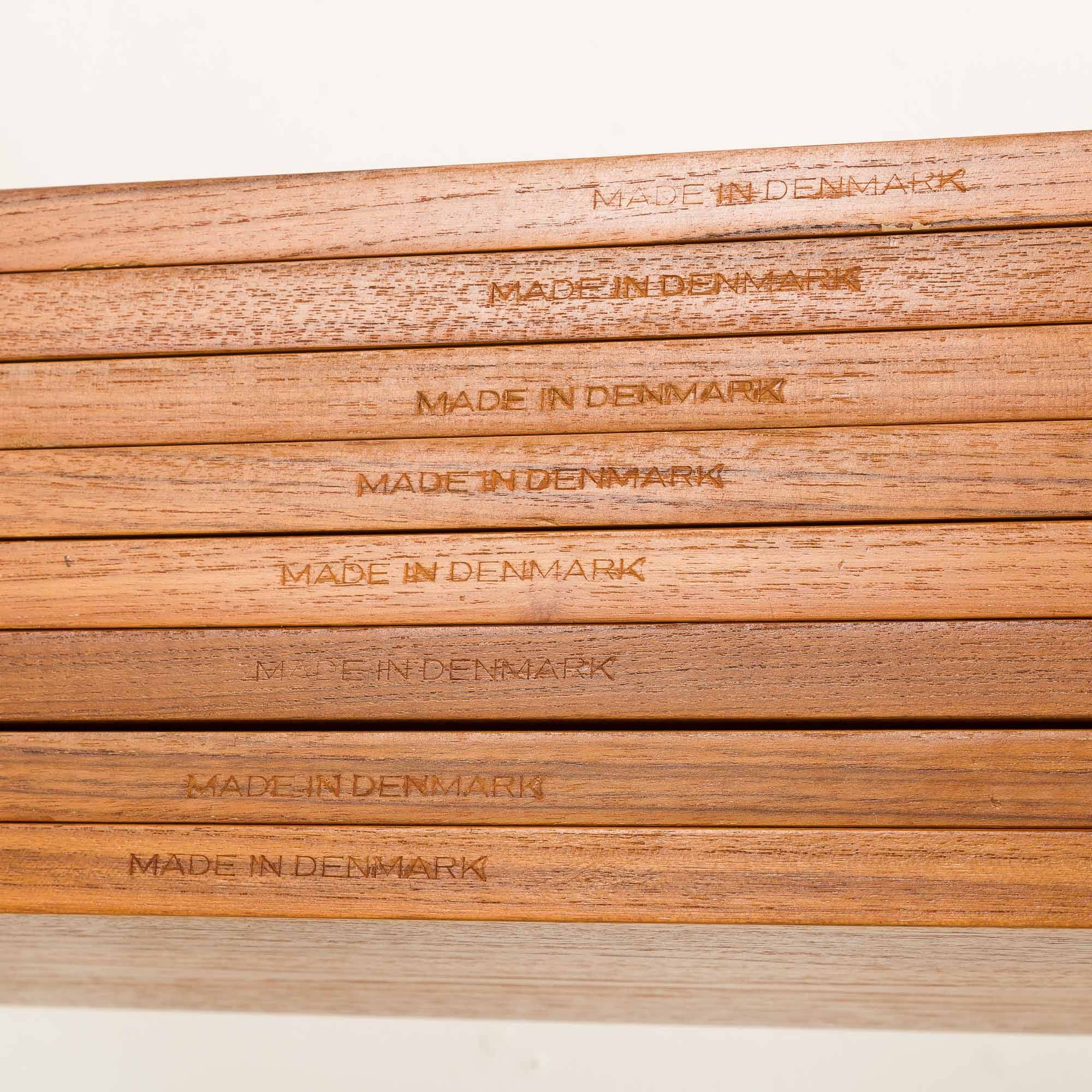 Étagère d'angle Poul Cadovius pour Cado, années 1960
