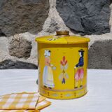 Breton metal box Quimper