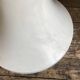 Pair of bedside tables 1970 Space Age in white ABS