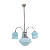 Lustre chrome art déco années 1930