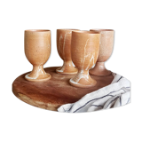 Mazagran type cups in sandstone